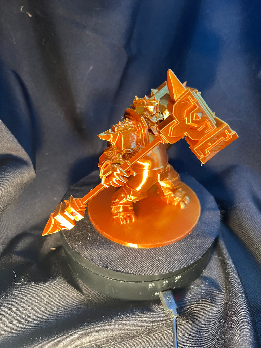 Dwarf Warrior Minature / Fantasy Dwarven Warrior Figure