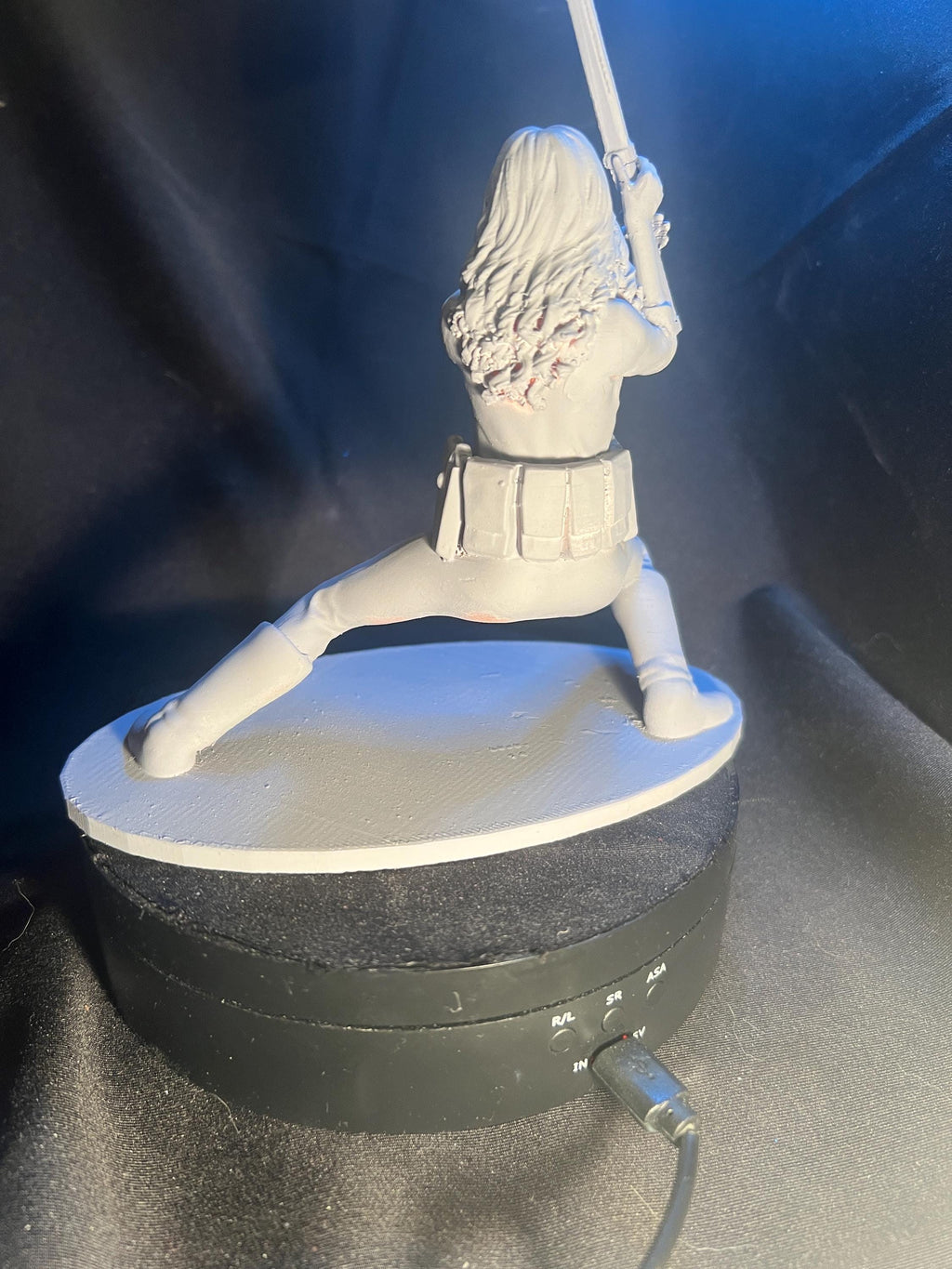 Modern Ninja Model / Warrior Woman Figurine