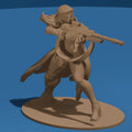 Sniper Woman / Soldier Figure