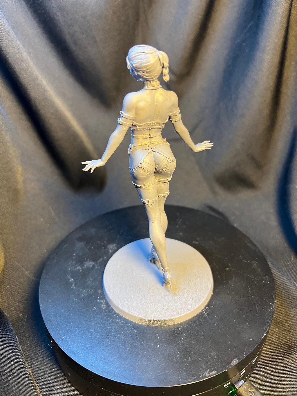 Dancing Woman Figurine, Elegant Pose, 4 inches Tall