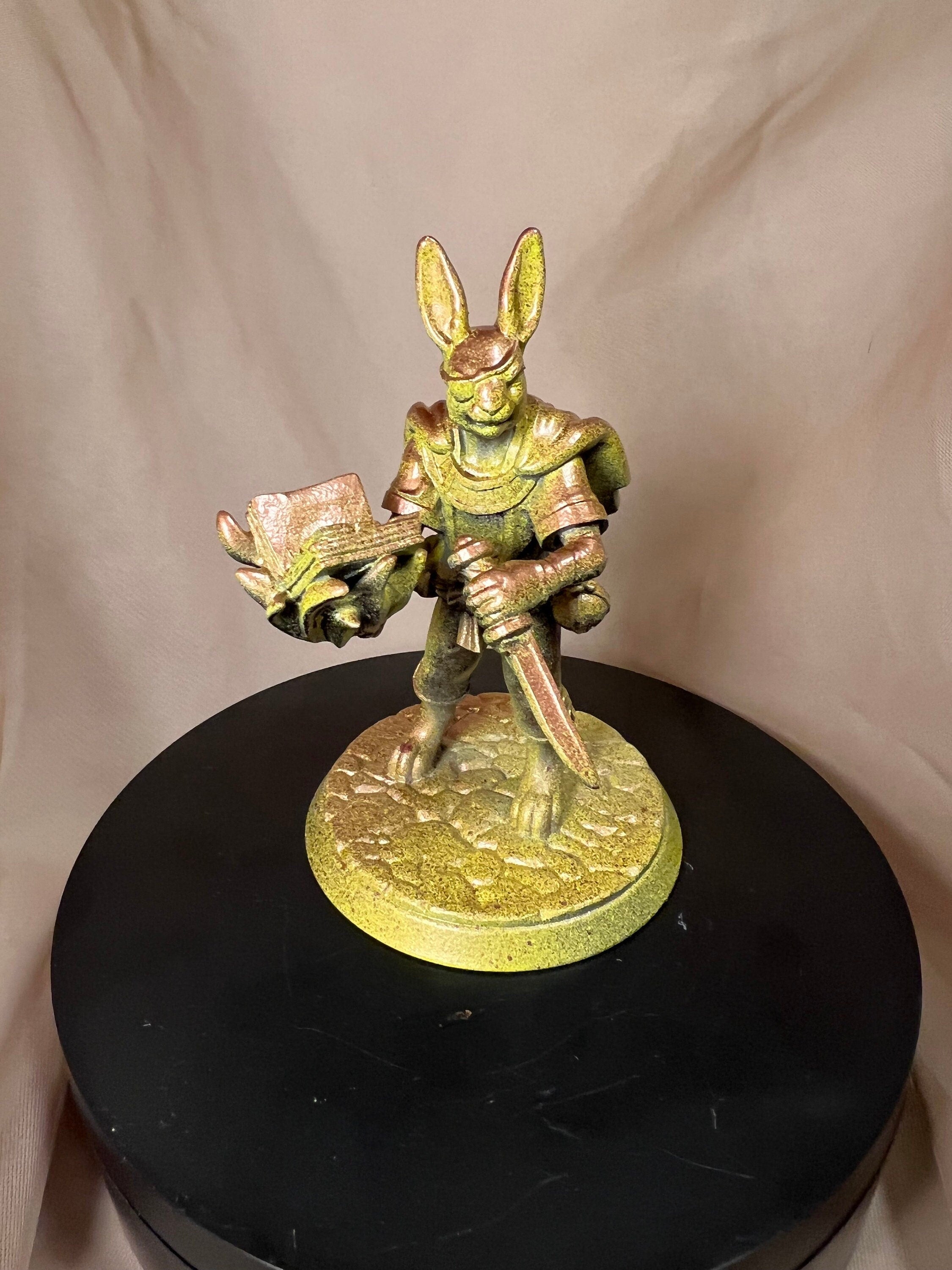 Haregon (Rabbit Folk) Mage Figure / Dungeons and Dragons Rabbit Model