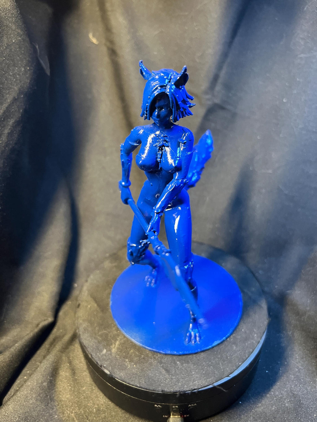Fox Warrior Huntress with Spear – Fierce Fantasy Figure