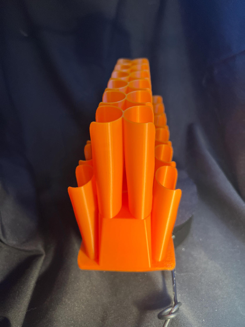 Acrylic Paint Tube Holder: Double Decker, 24 Slot Organizer, For 12 ml / .4 oz tubes.