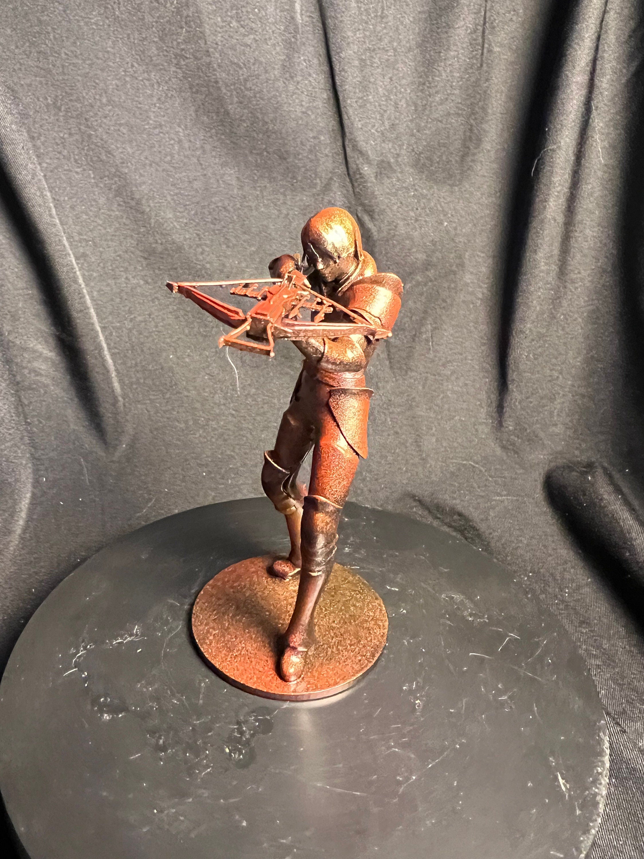 Female Knight with a Crossbow Figure
