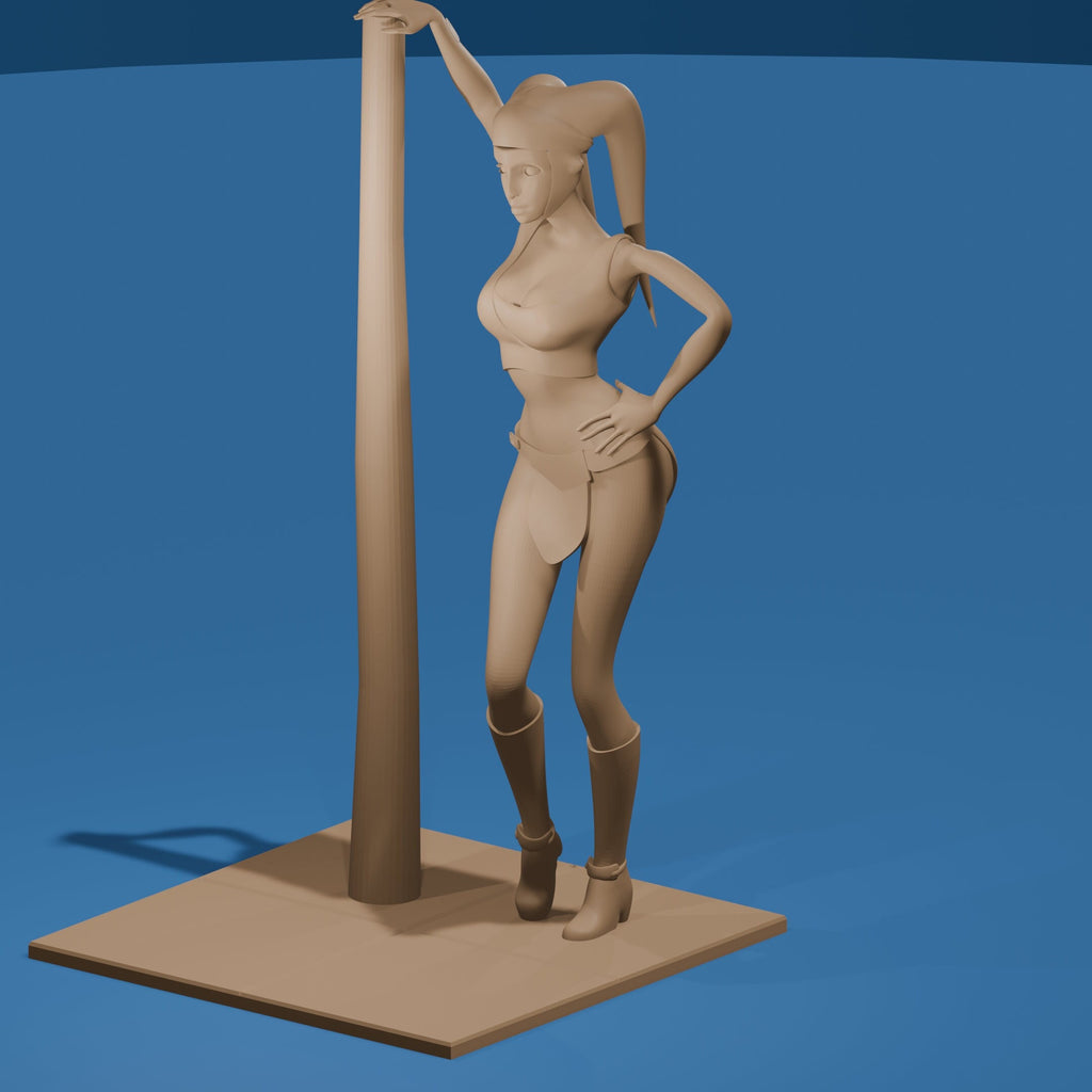 Sexy Alien Woman / Head tailed Figure