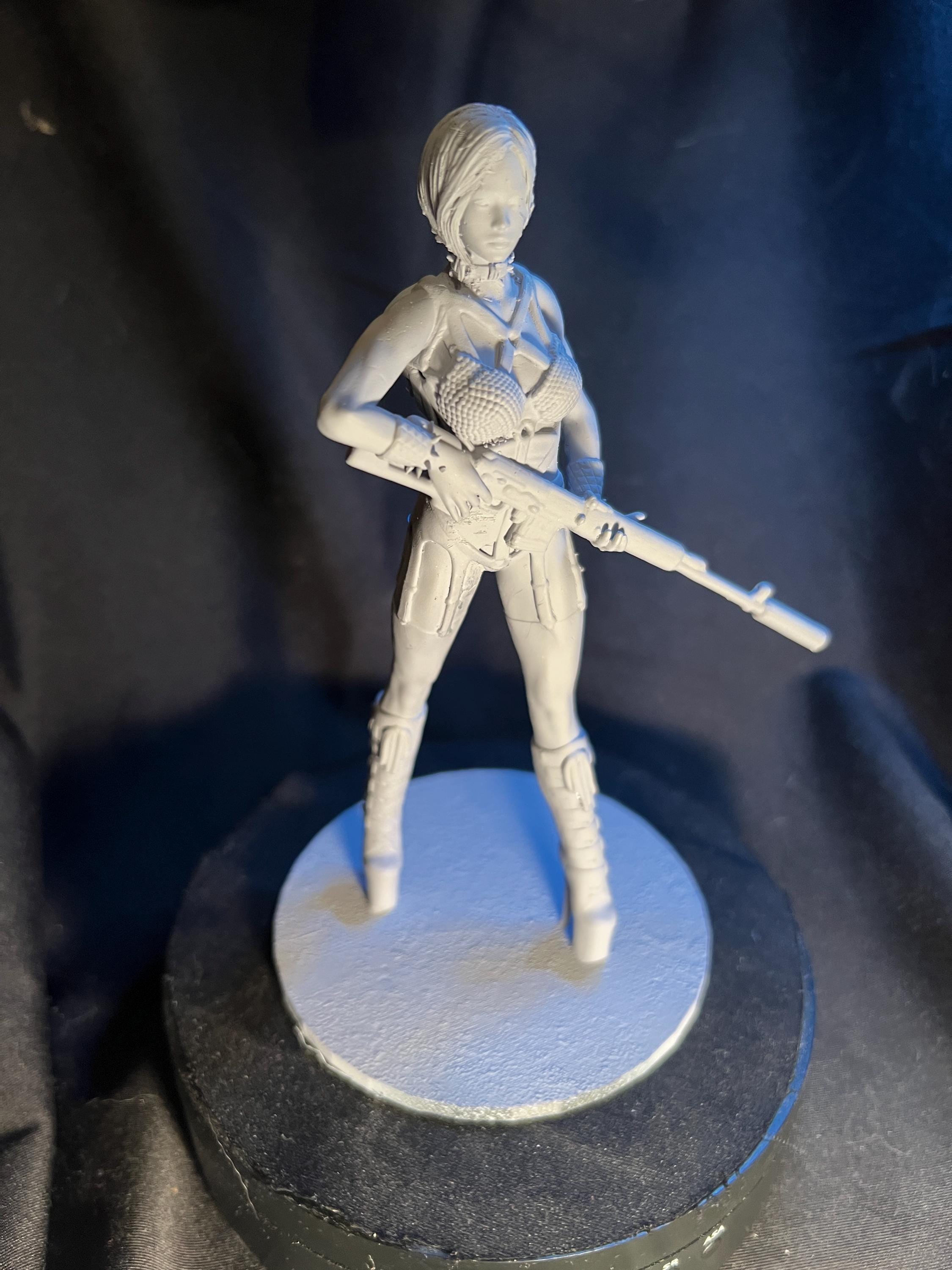 Sheva the Sniper Figure / Post-Apocalypse Woman Model