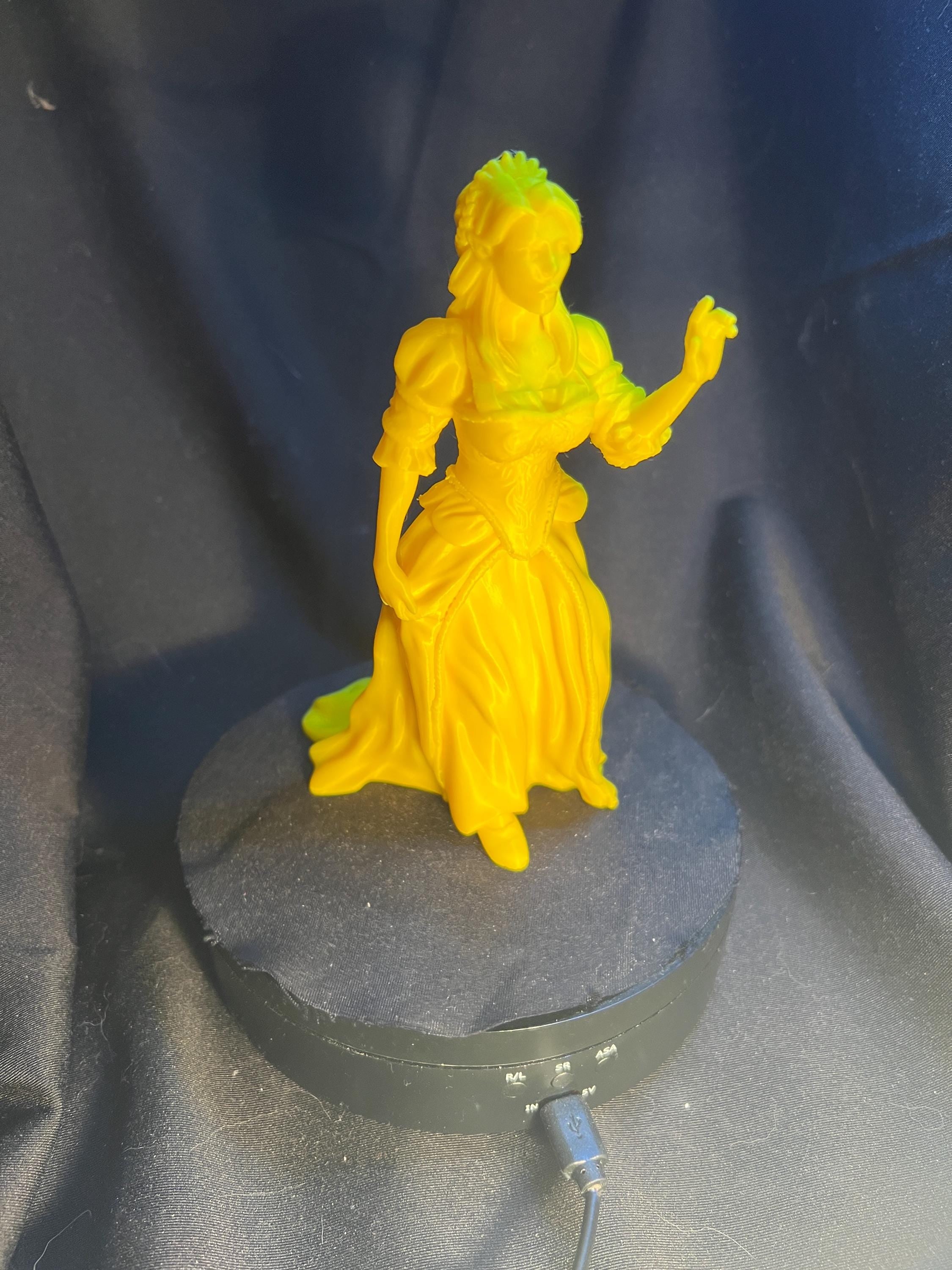 Elf Princess Statue, Fantasy Woman Model
