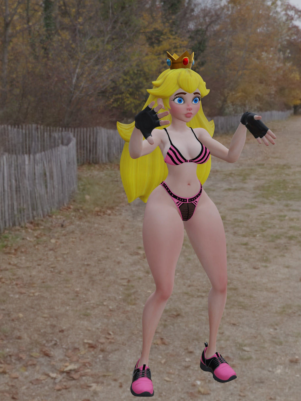Princess Beach Party FIgure