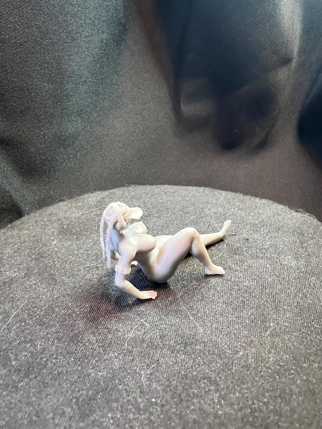 Curvy Nude Woman Loba Reclining