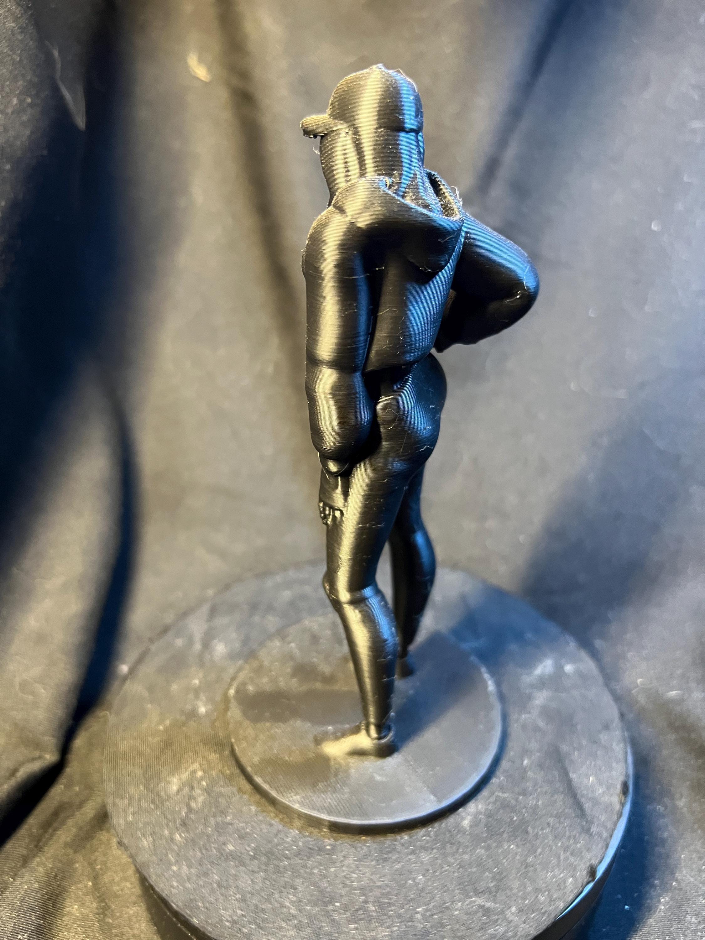 Sporty Girl Miniature Figure: Playful Athletic Character