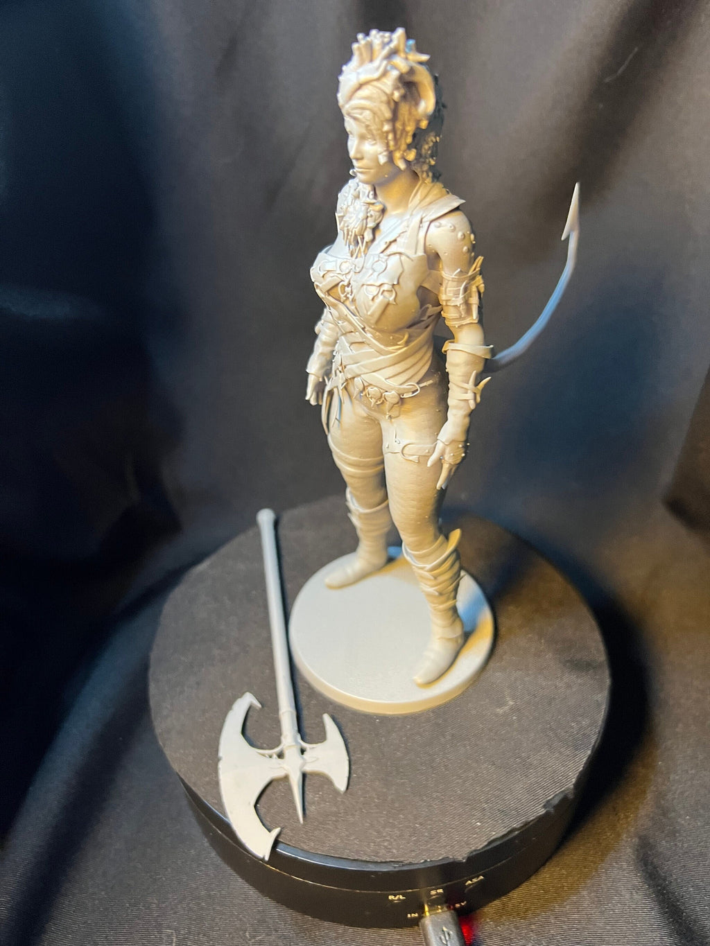 Karlach from Baldurs Gate 3 Figure /  Tiefling Barbarian Figurine