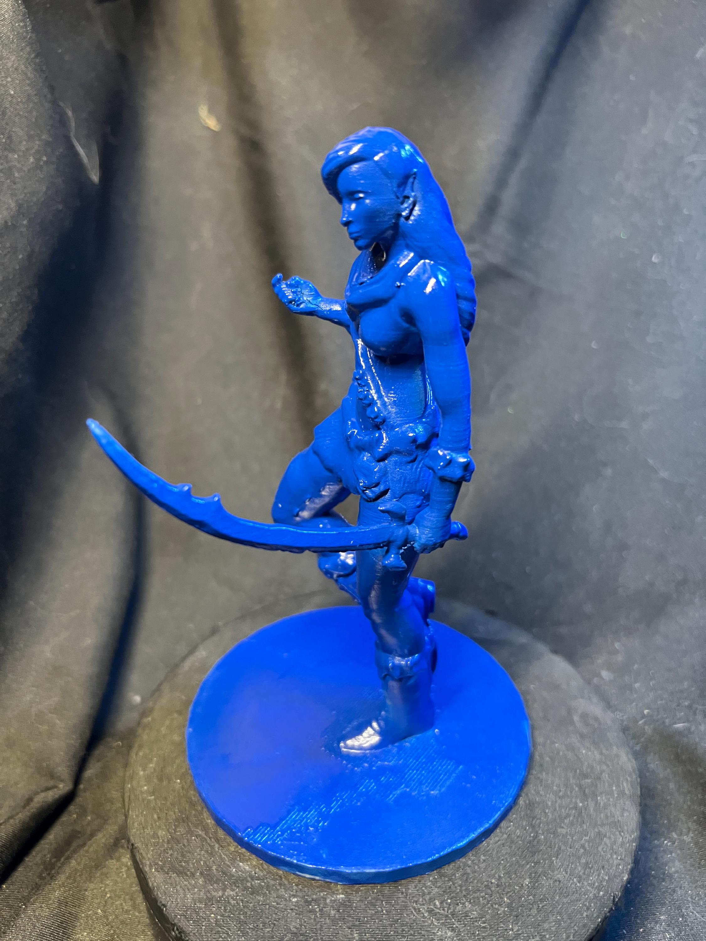 Wood Elf Scout with Sword – Agile Forest Warrior Figure