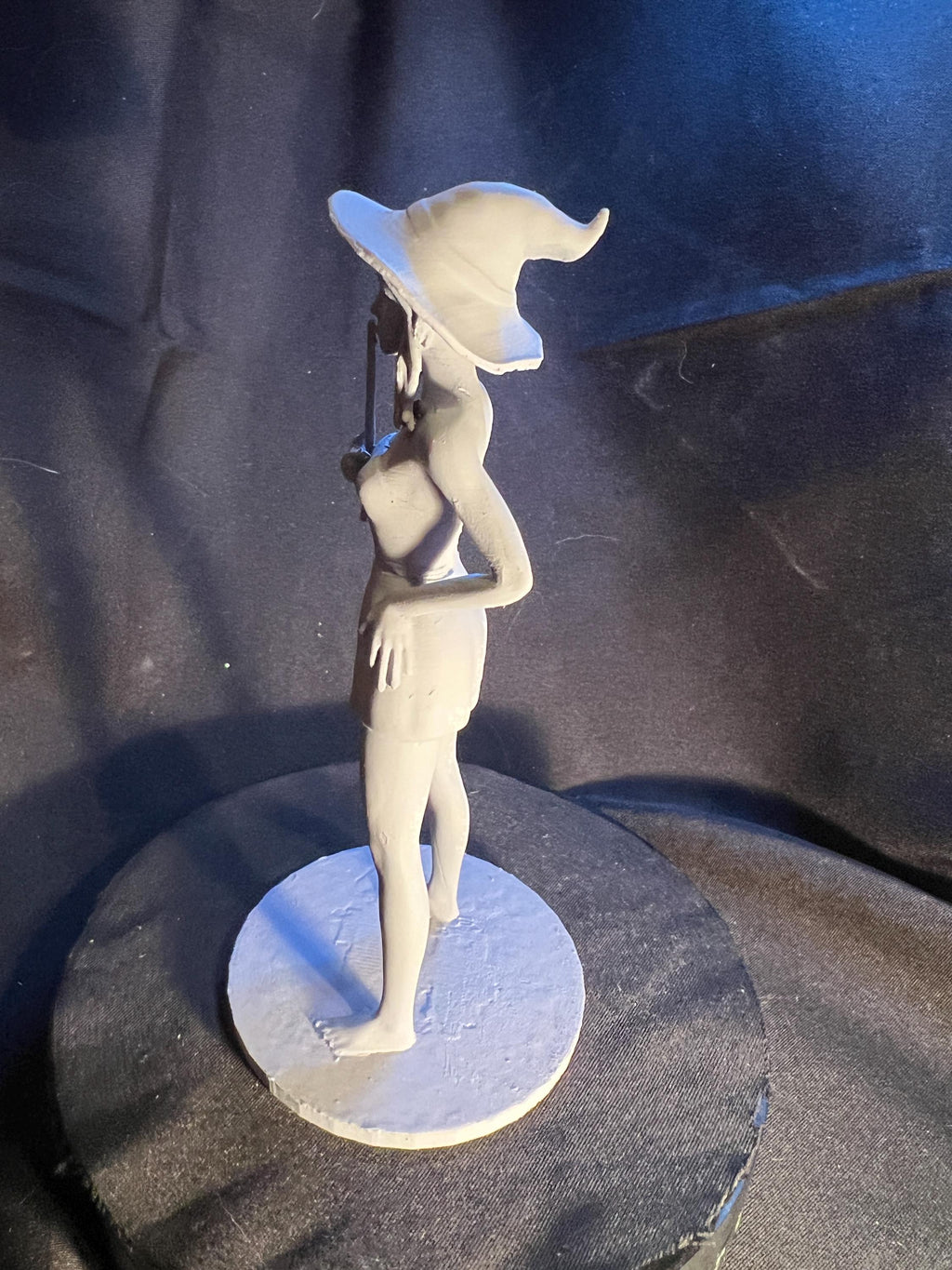 Seductive Witch with Wand