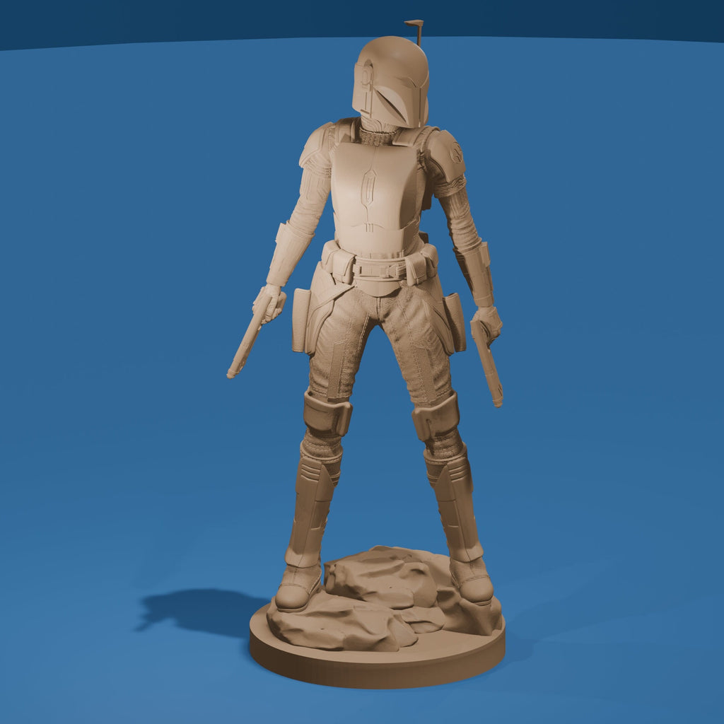 Space Bounty Hunter / Bo Figure