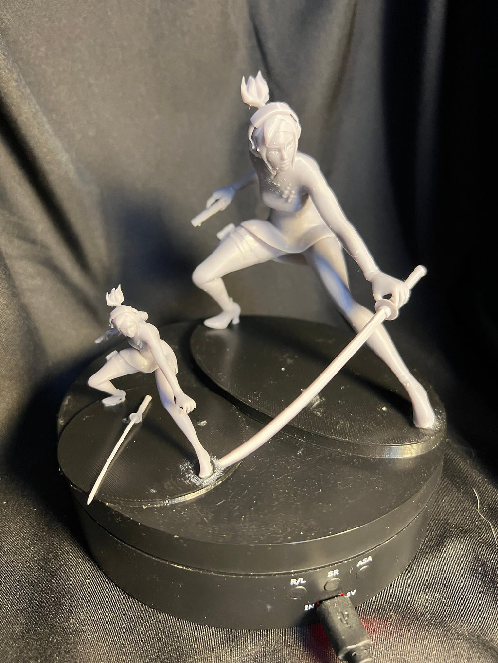 Cyborg Ninja Woman / Future Fantasy Warrior Figure