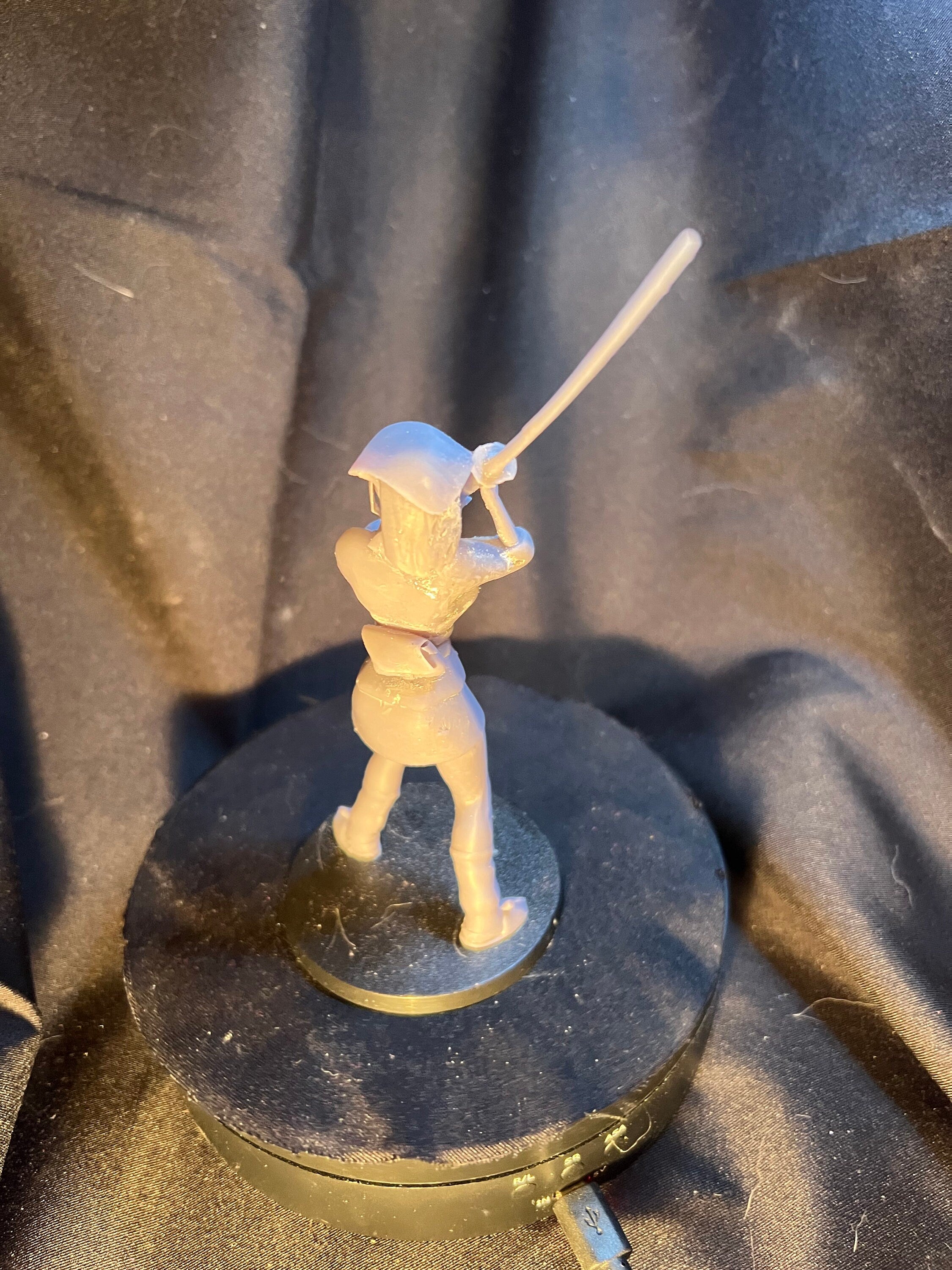 Peasant Japanese Woman Figure / Female with a Sword