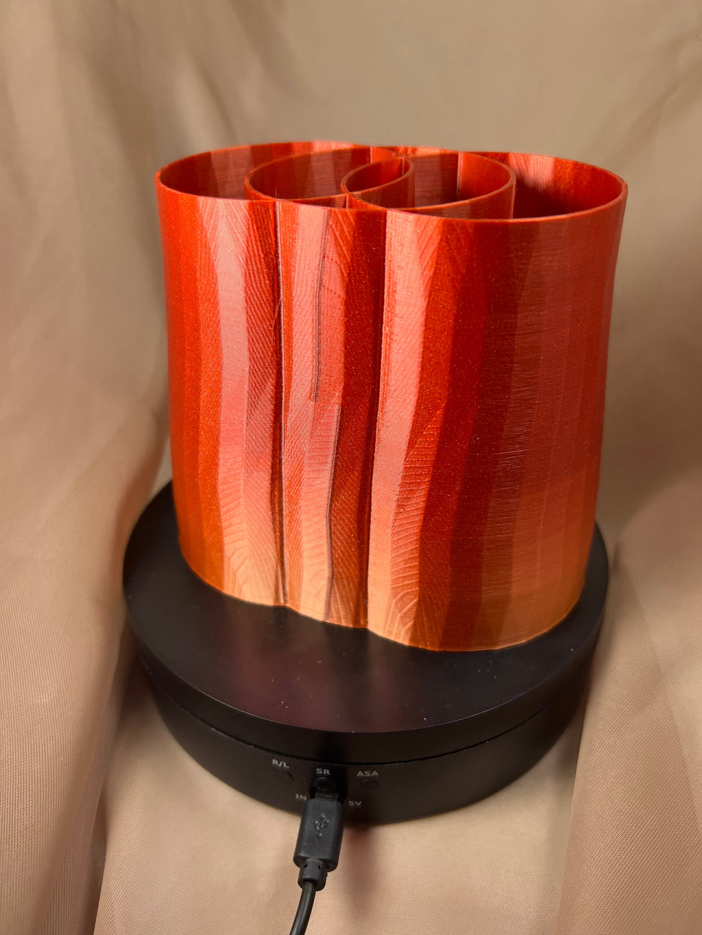 3 way Divided Pencil Holder/ Desktop Pen Holder