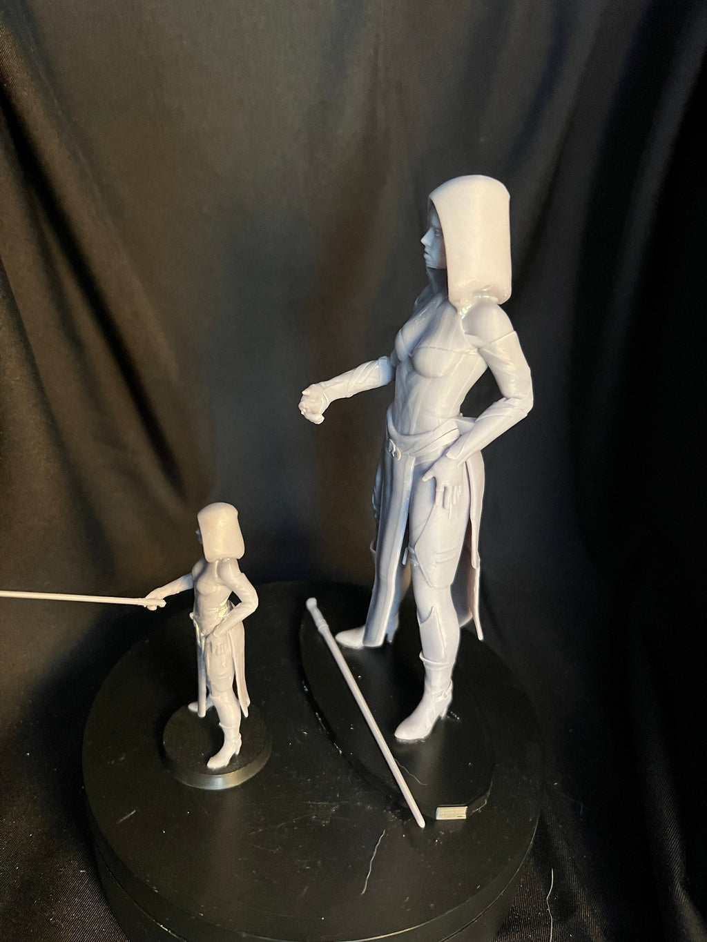 Evil Space Wizard Female / Sexy Science Fiction Female Figure