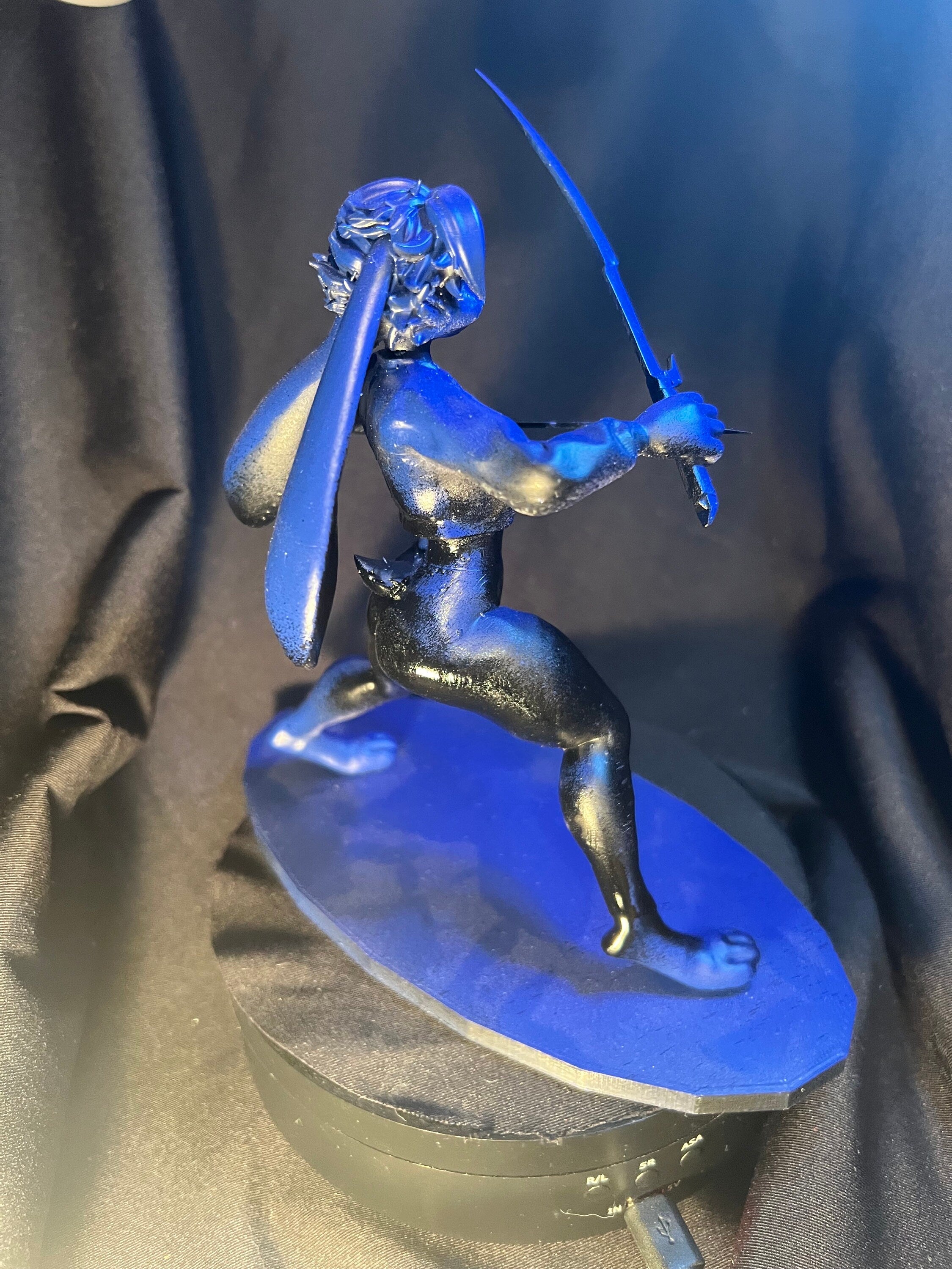 Warrior Rabbit Girl Figure
