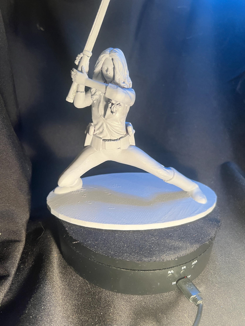 Modern Ninja Model / Warrior Woman Figurine