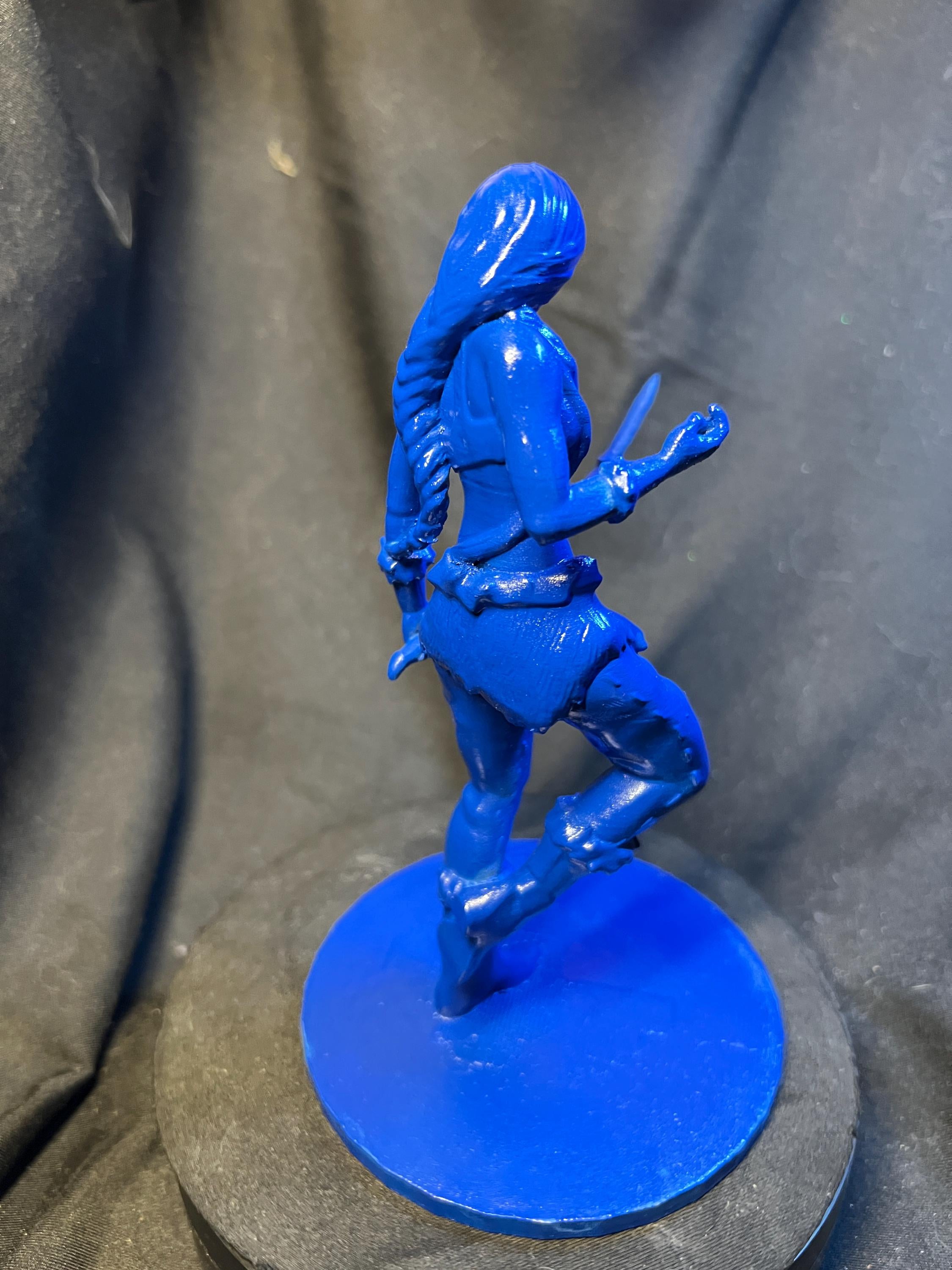 Wood Elf Scout with Sword – Agile Forest Warrior Figure