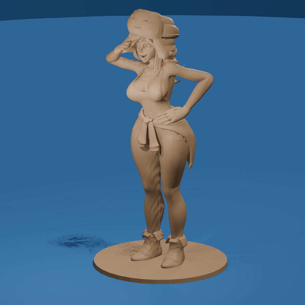 Sexy Cartoon Girl from the Northwest USA