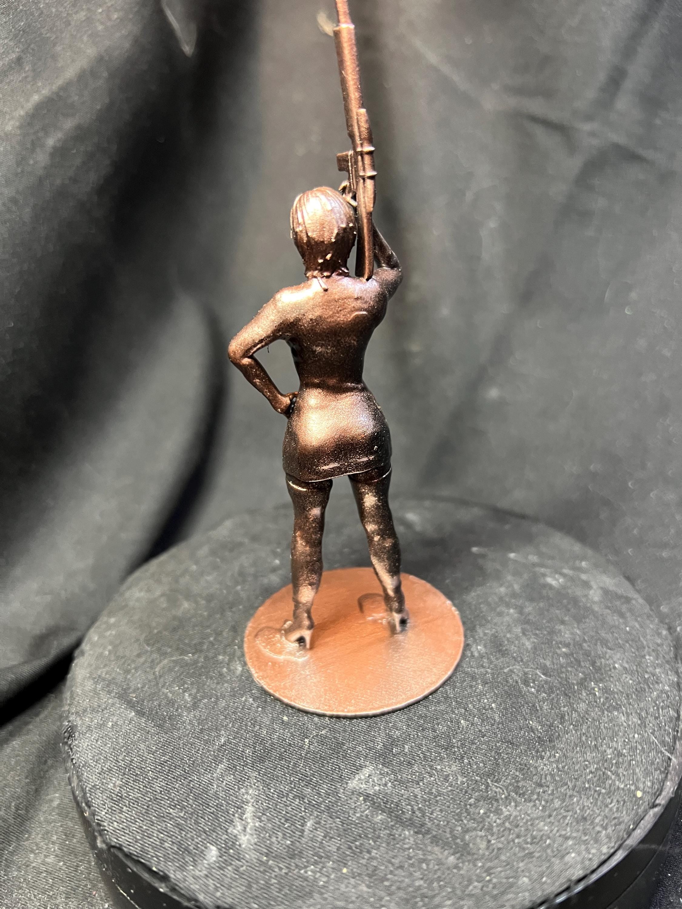 Deadly Beauty with Sniper Rifle – Action Heroine Figure