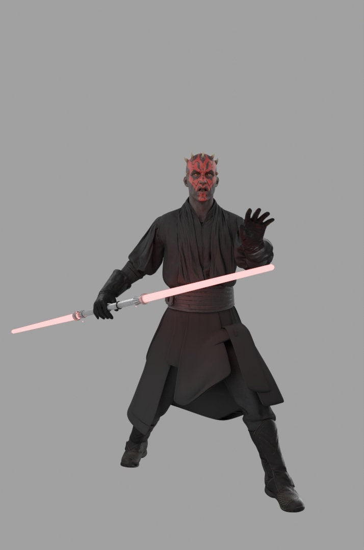 Bad Ass Alien Space Warrior / Dark Side Figure