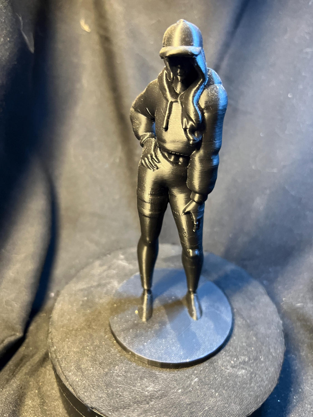 Sporty Girl Miniature Figure: Playful Athletic Character