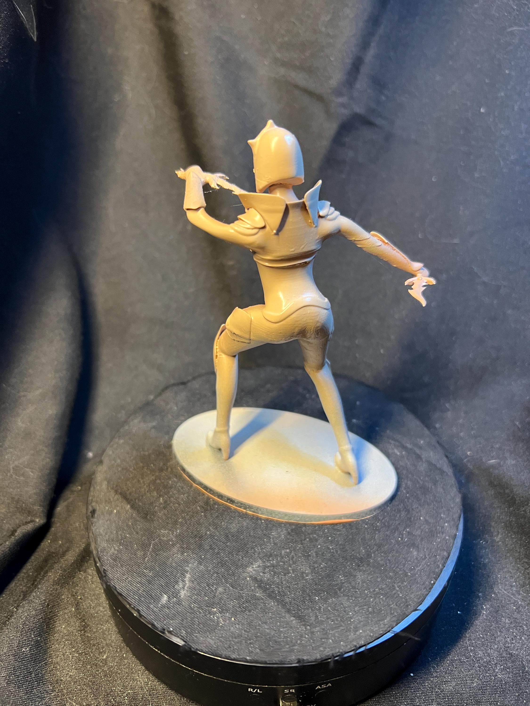 Vampire Rogue 3d Printed Fantasy Figure