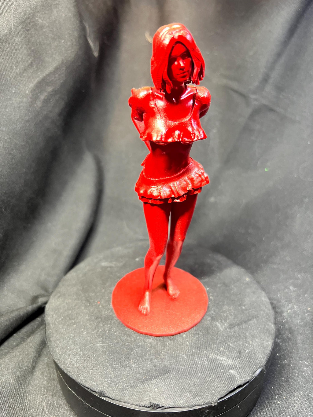 Sexy Girl in a Skimpy Outfit – Stylized 3D Figure