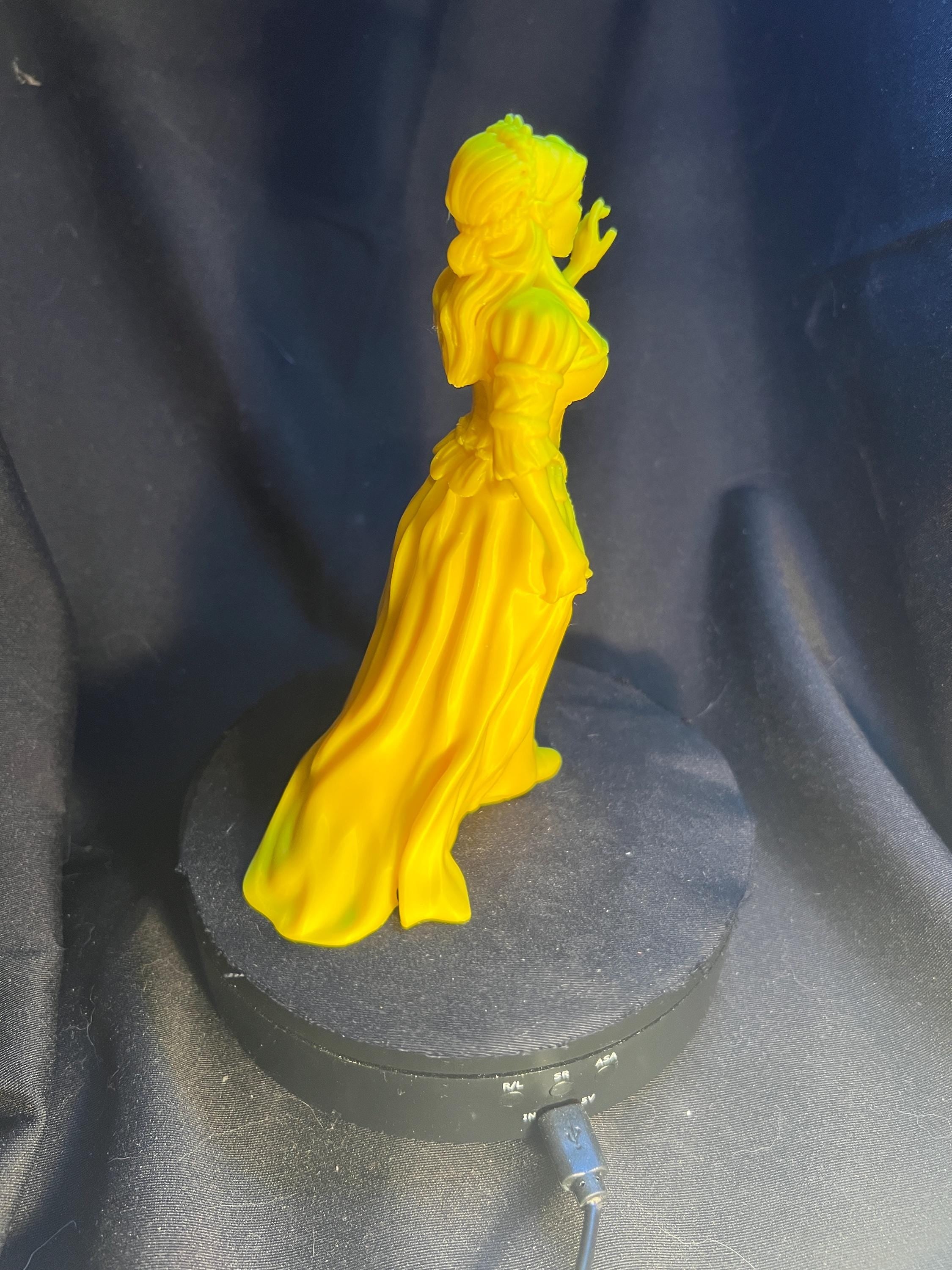 Elf Princess Statue, Fantasy Woman Model