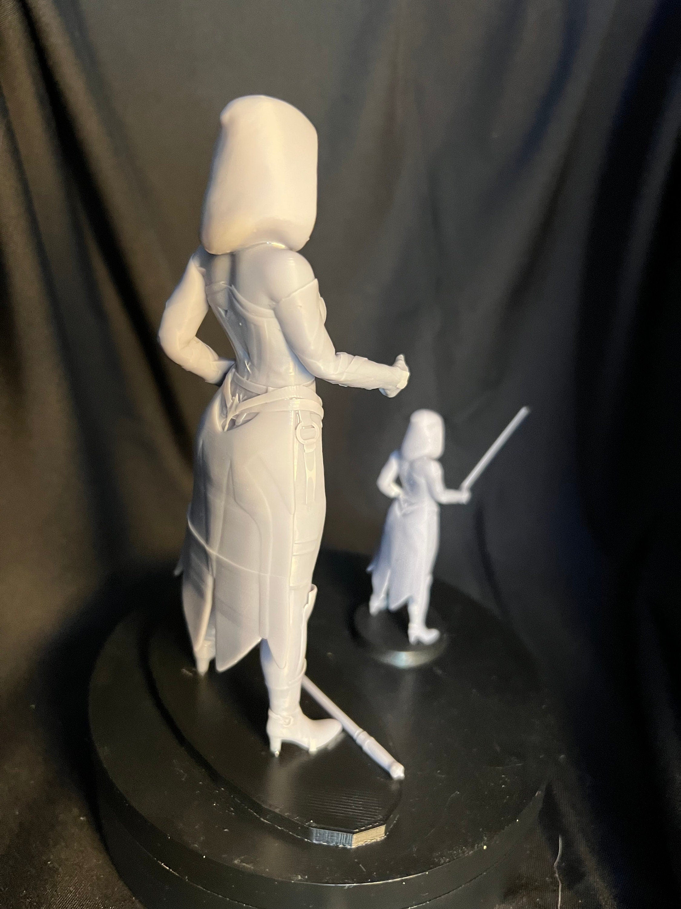 Evil Space Wizard Female / Sexy Science Fiction Female Figure