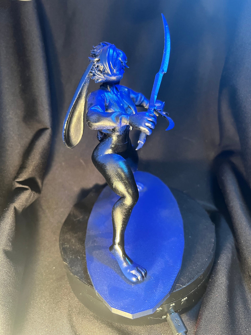 Warrior Rabbit Girl Figure