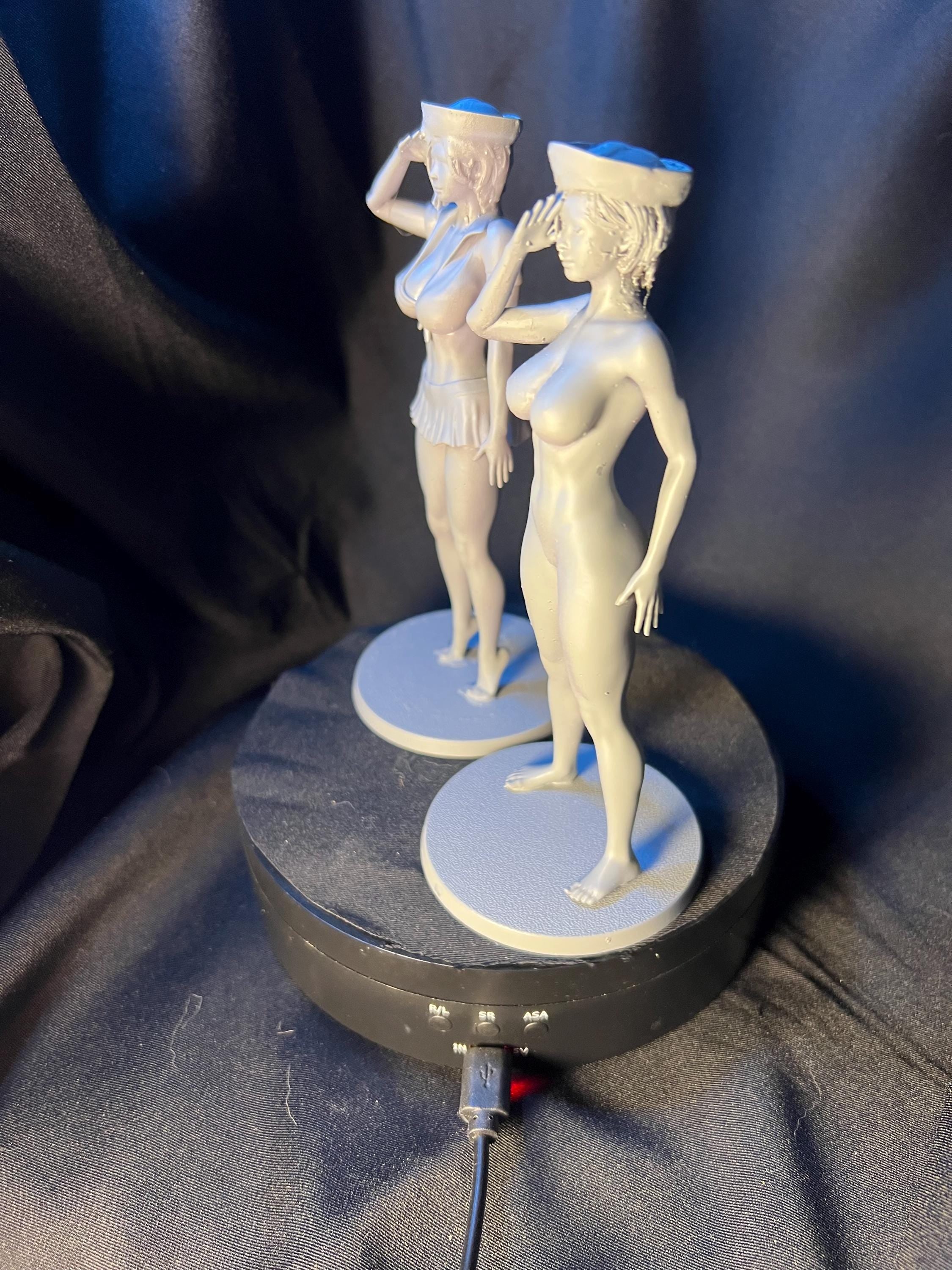 Sexy Sailor Woman Figure / Clothed or Nude Model