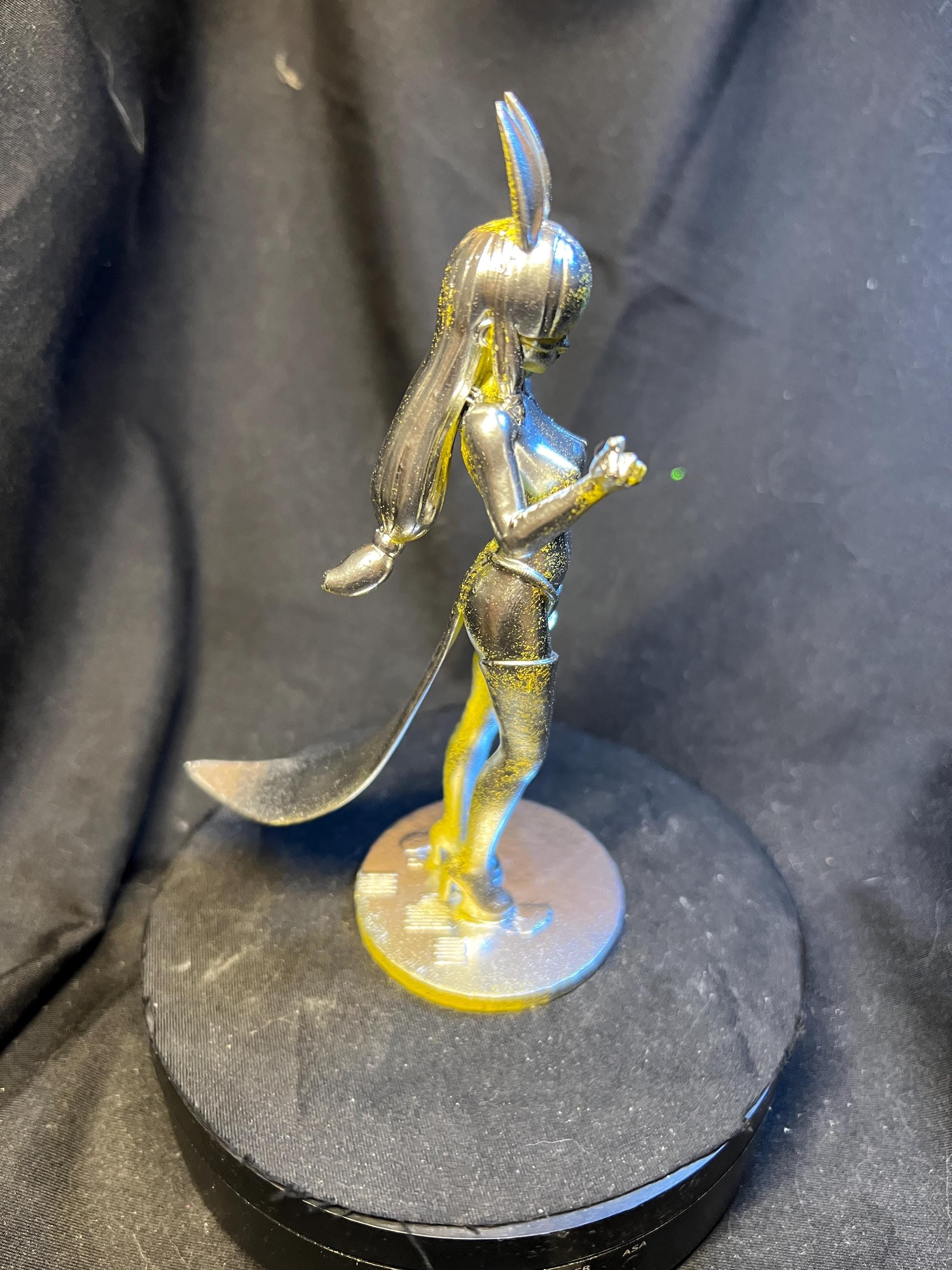 Seductive Superhero Bunny Girl Stylized Furry Heroine