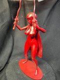 Fierce Warrior Woman – Dual Swords & Flowing Cape