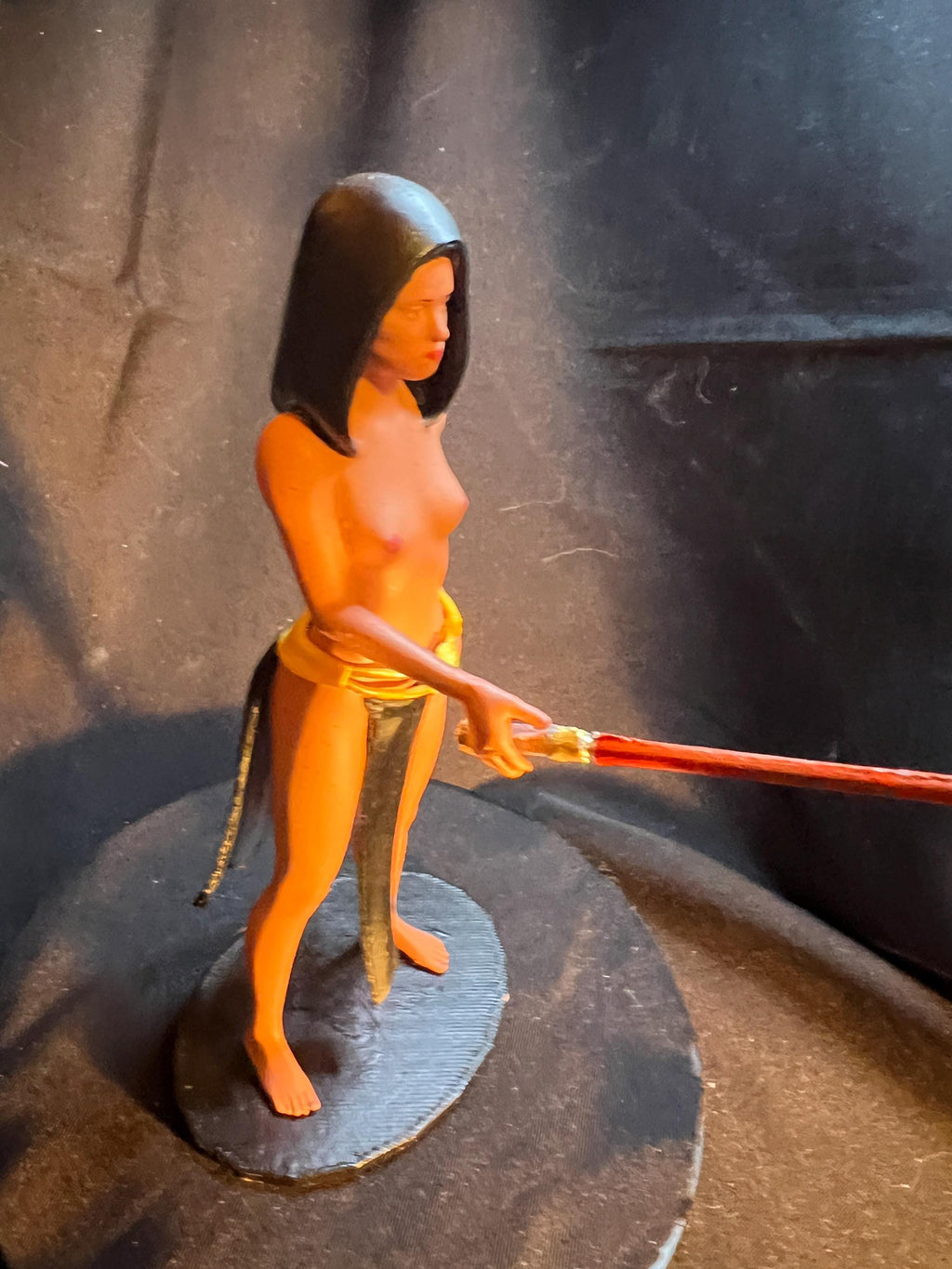 Evil Space Wizard / Science Fiction Female Nude Figure