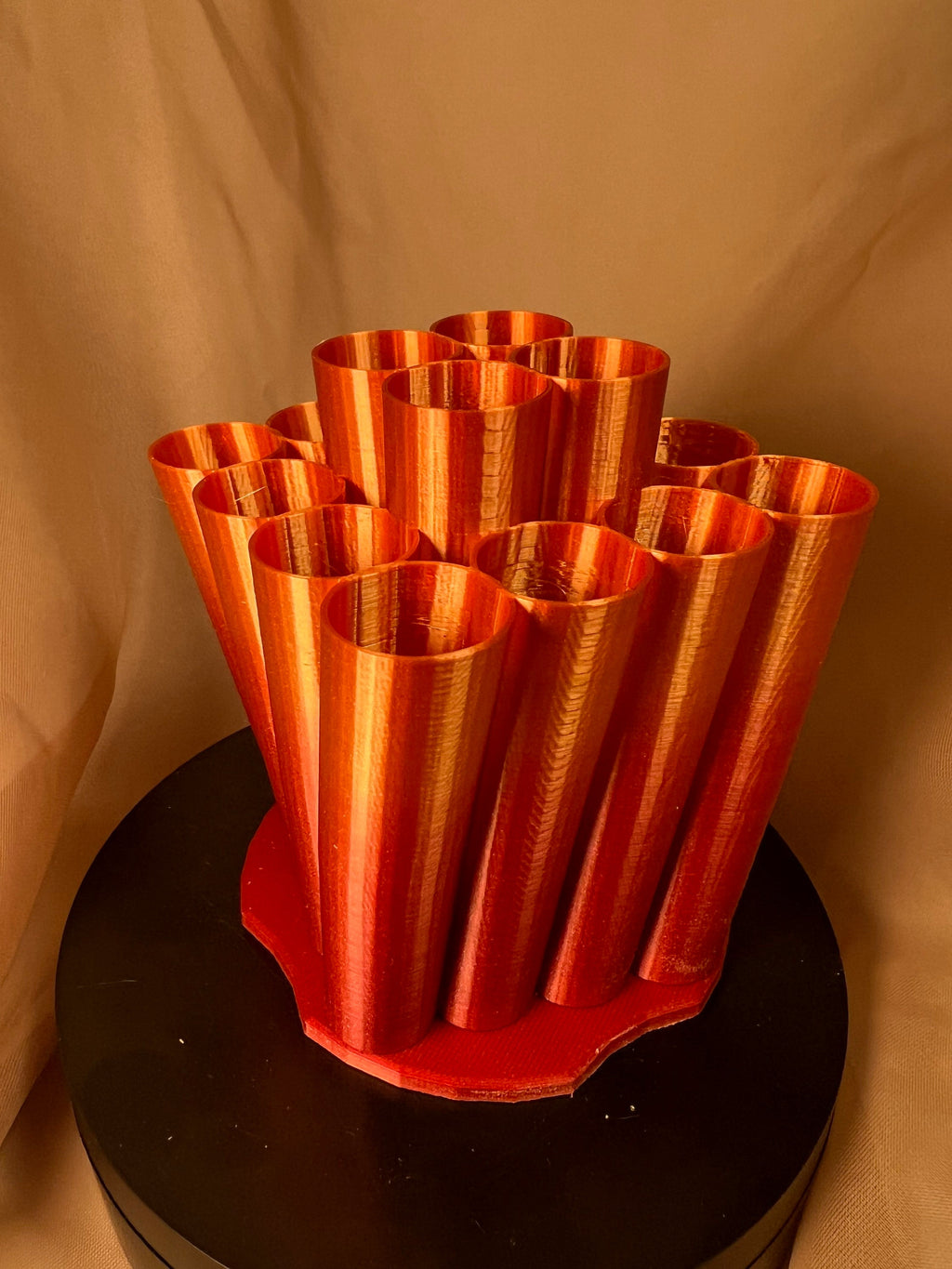 Tubular Multi-section Brush Holder