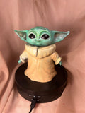 Hand-Painted Space Baby Figurine: 4.5-inch Sci-Fi Collectible