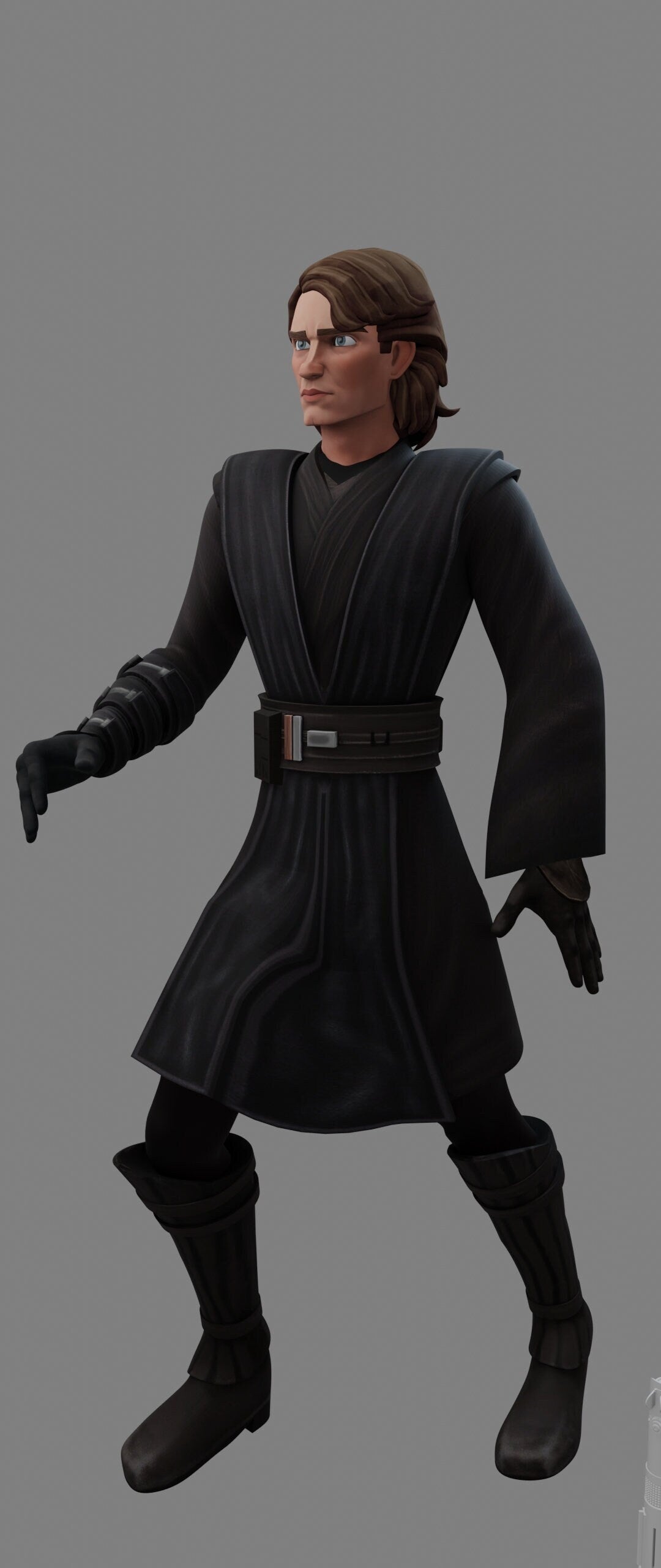 Space Hero Anakin from an Animated Series