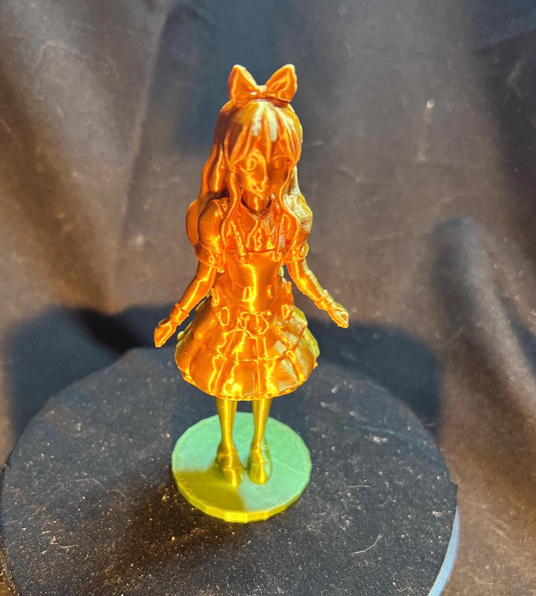 Alice Anime Girl Figure / Alice in Wonderland Figurine