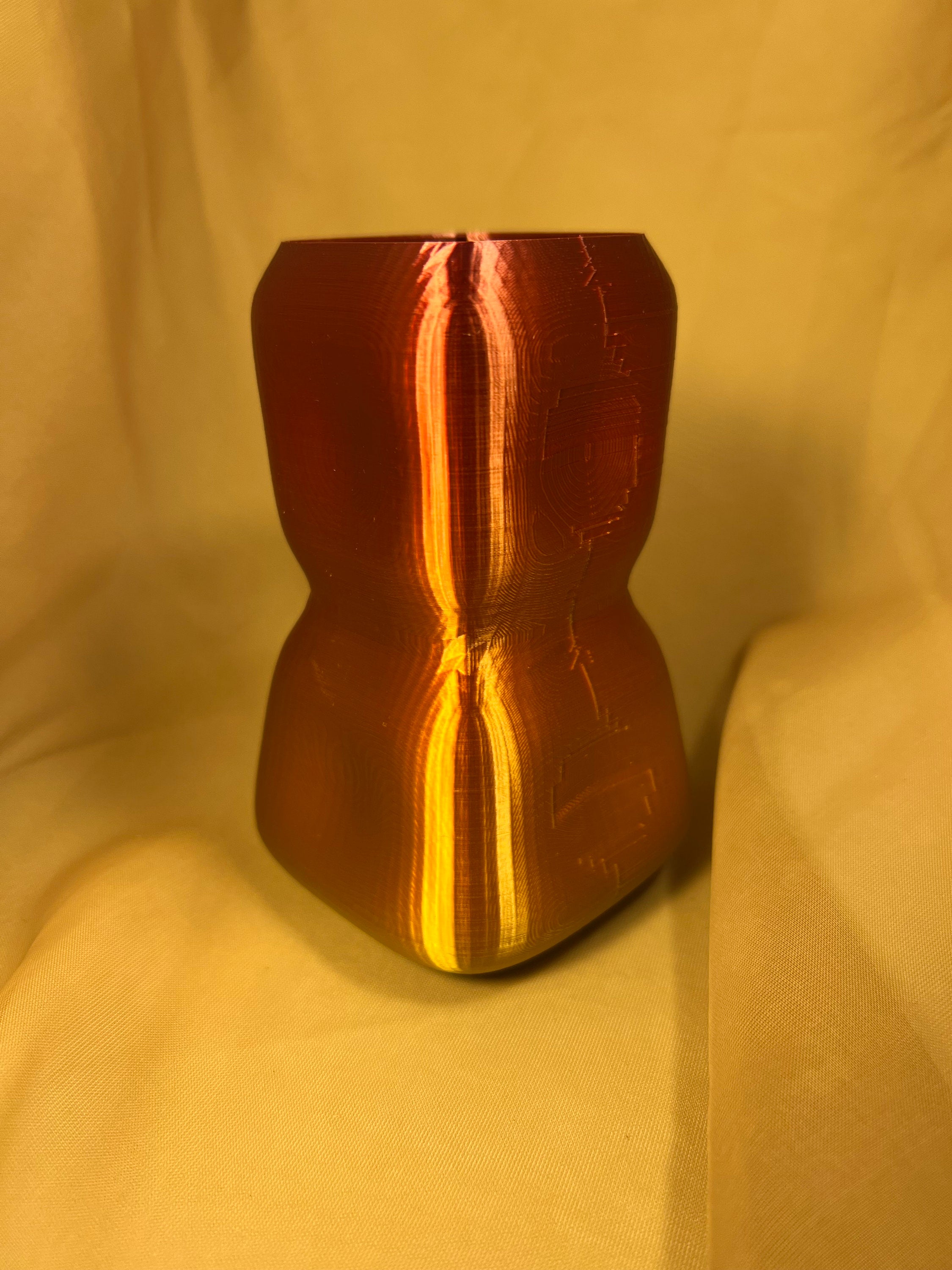 Rounded Cubes Pencil Holder / Brush Holder