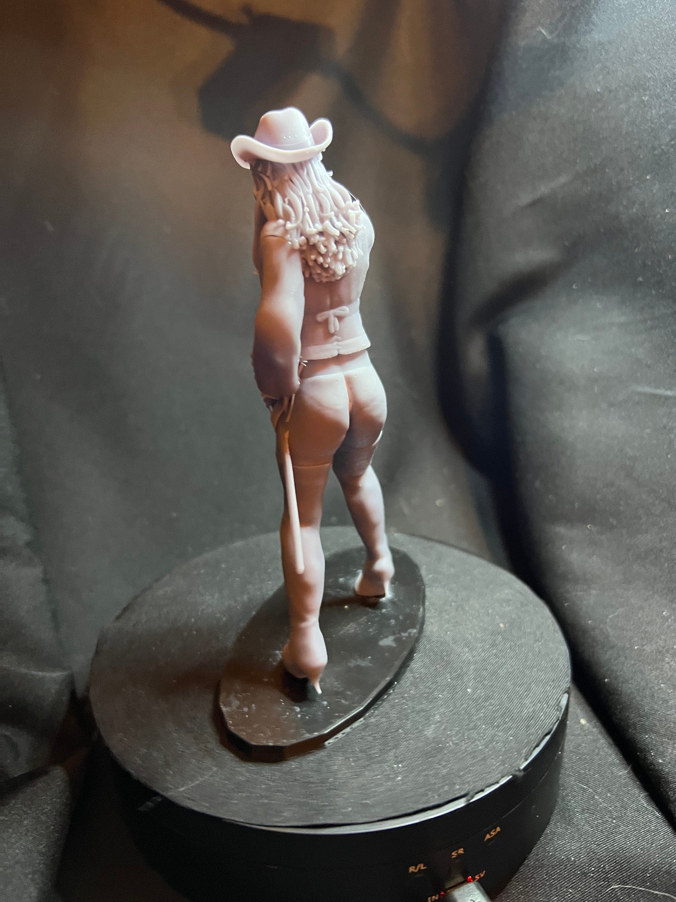 Swashbuckling Girl Figure / Pirate Woman Model