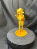 3D Printed Whimsical Gnome Woman Character Model – Fantasy Collectible Figurine