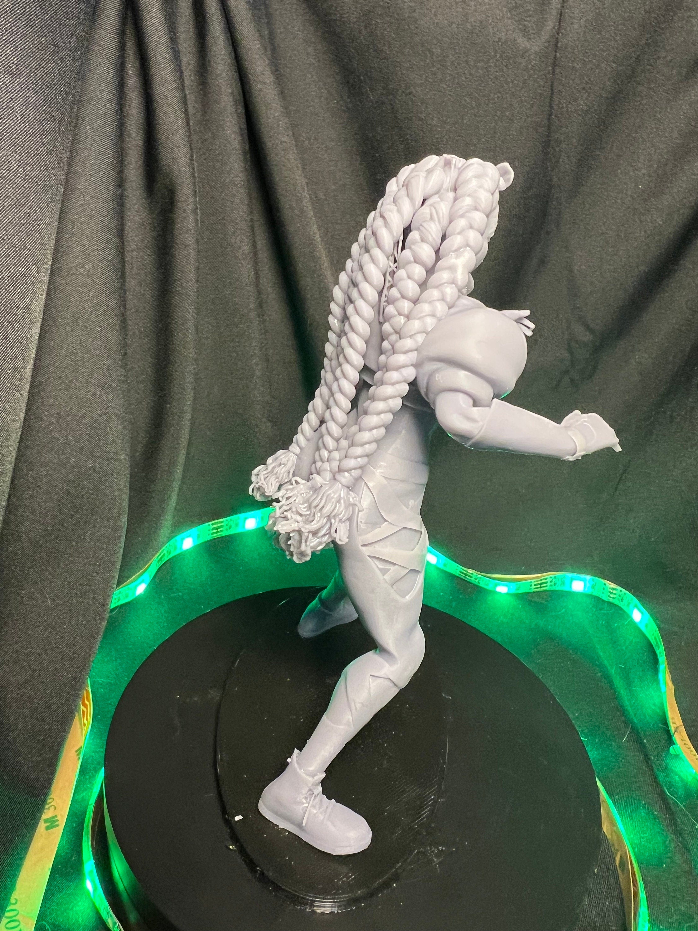 Kimberly Fighting Girl Figure / Woman with Braids from Street Fighter