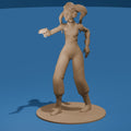 3D Printed Science Fiction Figurine: Cute Space Pilot Mom