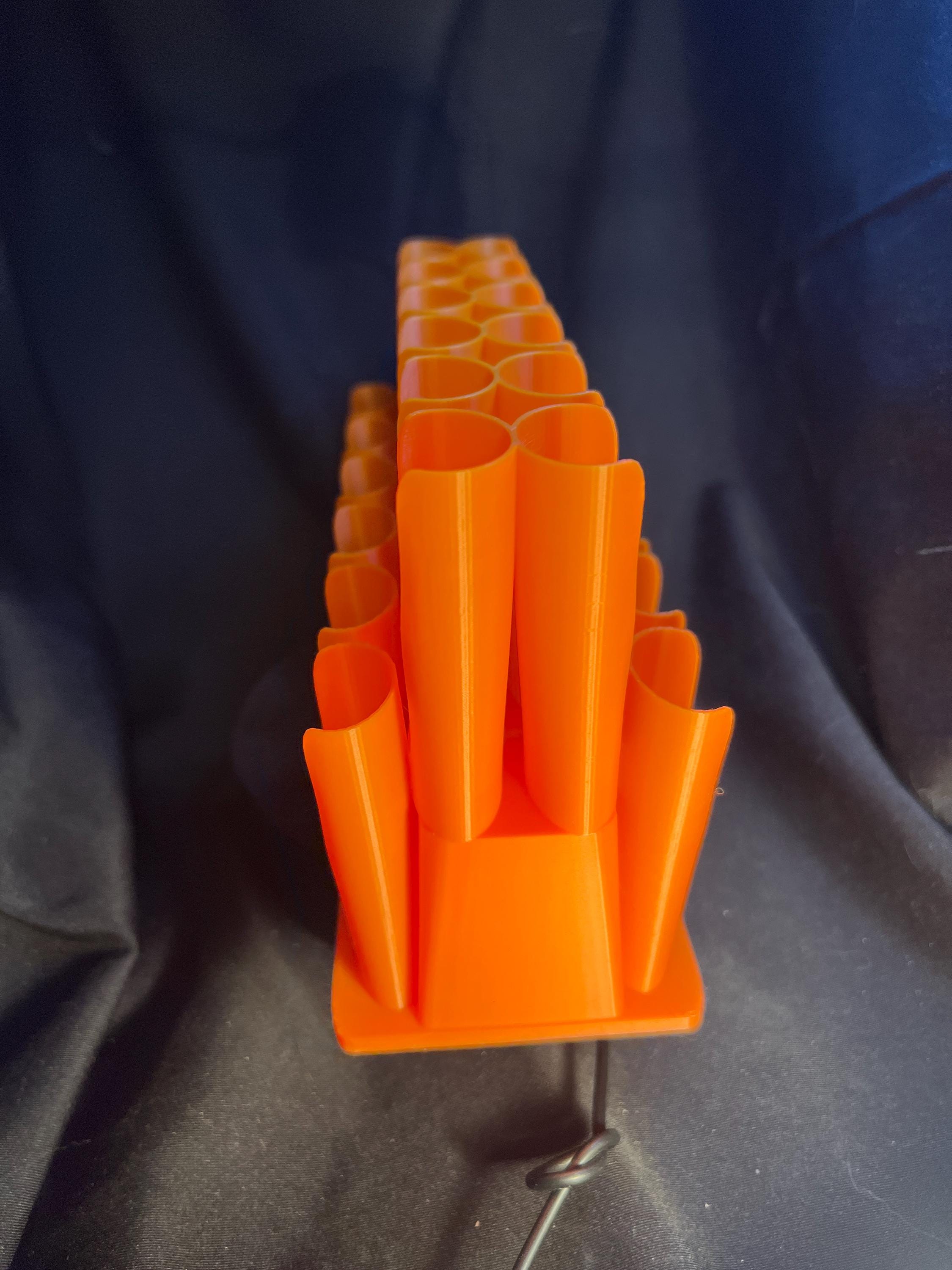 Acrylic Paint Tube Holder: Double Decker, 24 Slot Organizer, For 12 ml / .4 oz tubes.