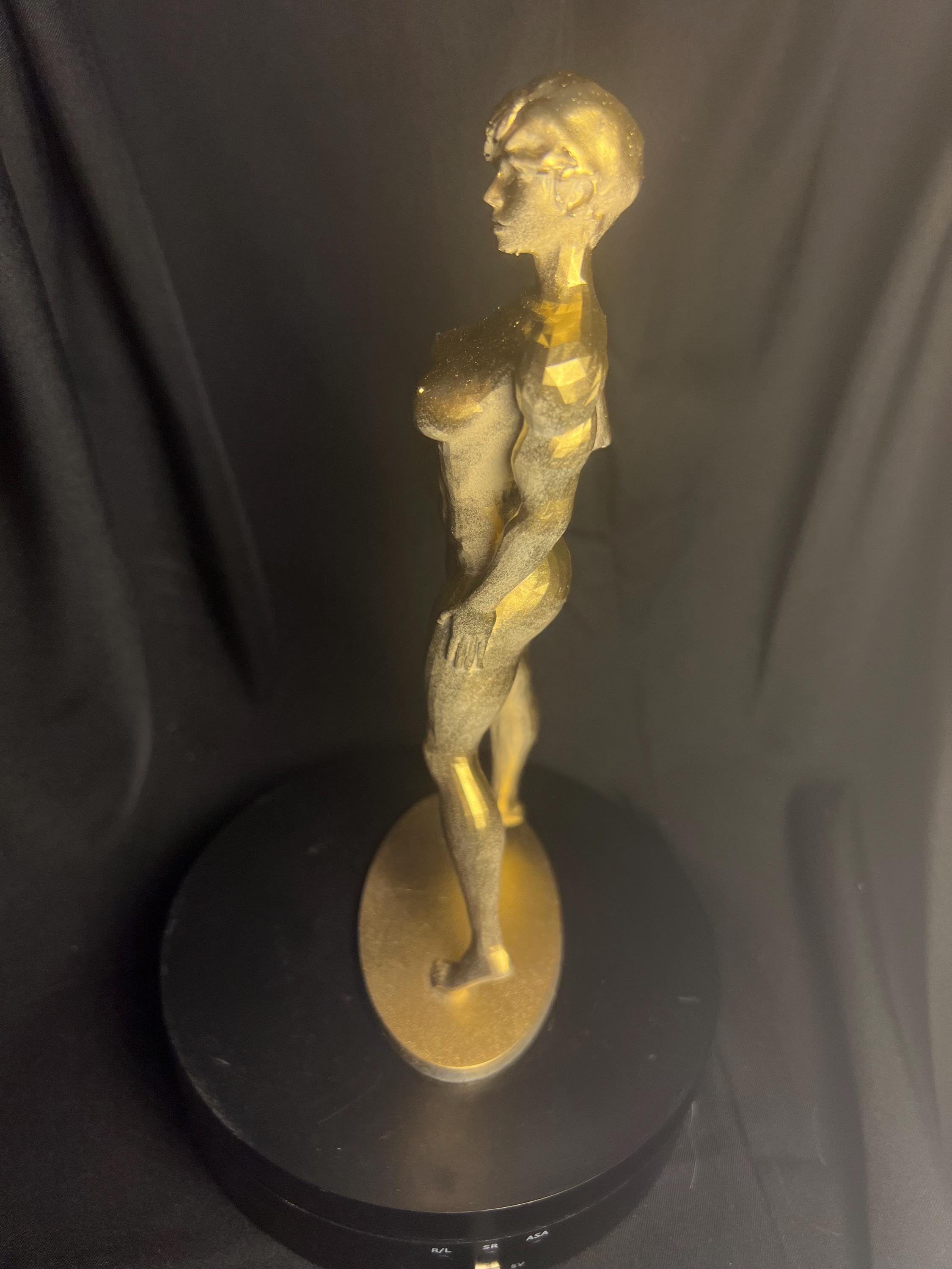 Sexy Muscular Woman / Fit Nude Female Figure