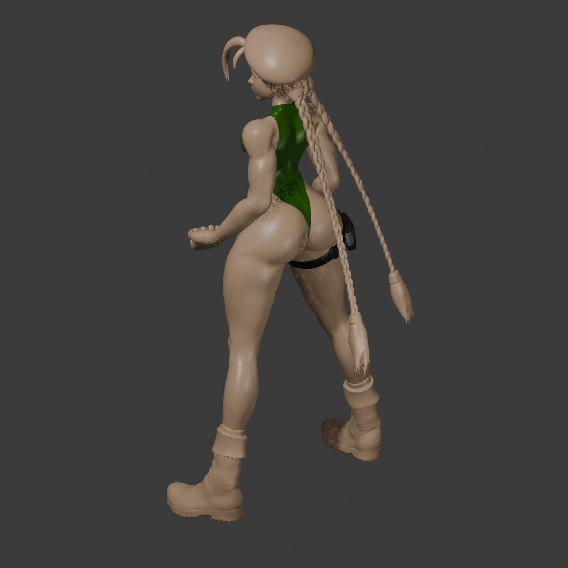 Cammy Sexy Fighting Girl / Street Fighter Woman Figure